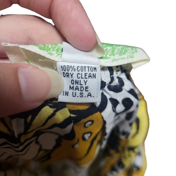 Le Shack yellow floral off shoulder ruffle dress, size 2 - Picture 4 of 4